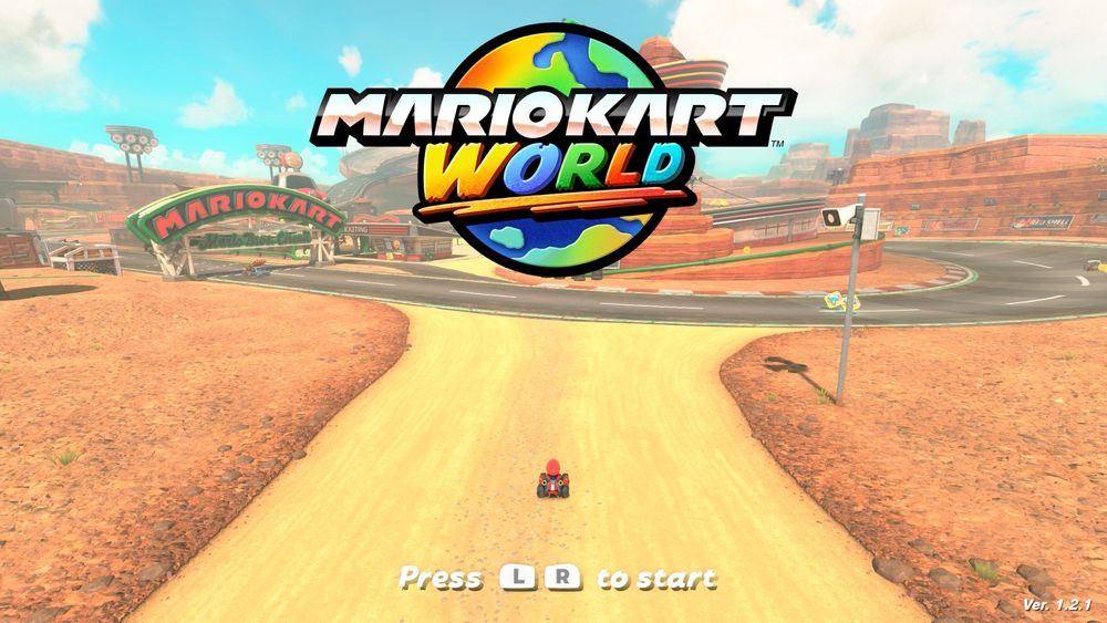 マリオカートワールドの画面