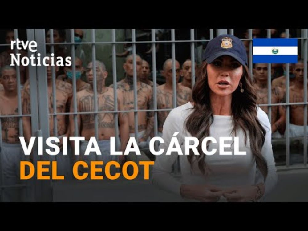 EL SALVADOR: La AMENAZA que la SECRETARIA de SEGURIDAD de EE.UU. ha grabado desde la MEGACÁRCEL