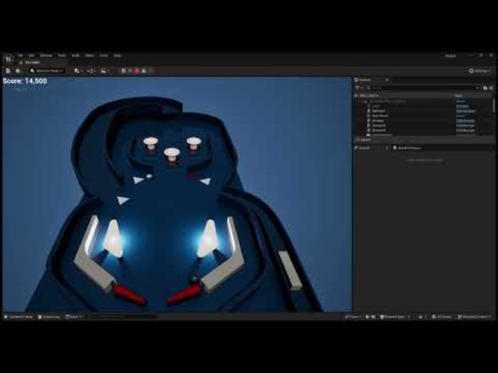 Pinball Progress Update: New bumper models with animation, light and sound