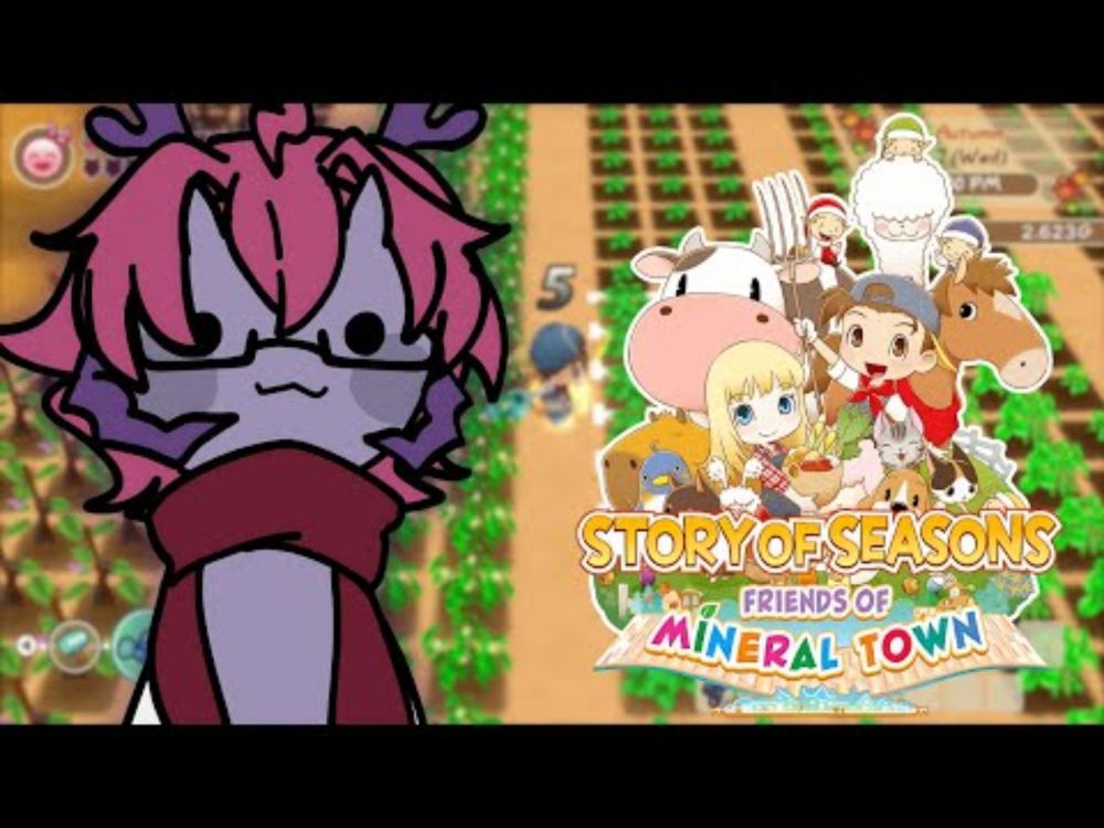 ⟬STORY OF SEASONS FRIENDS OF MINERAL TOWN⟭ - Joguinho da minha infância!