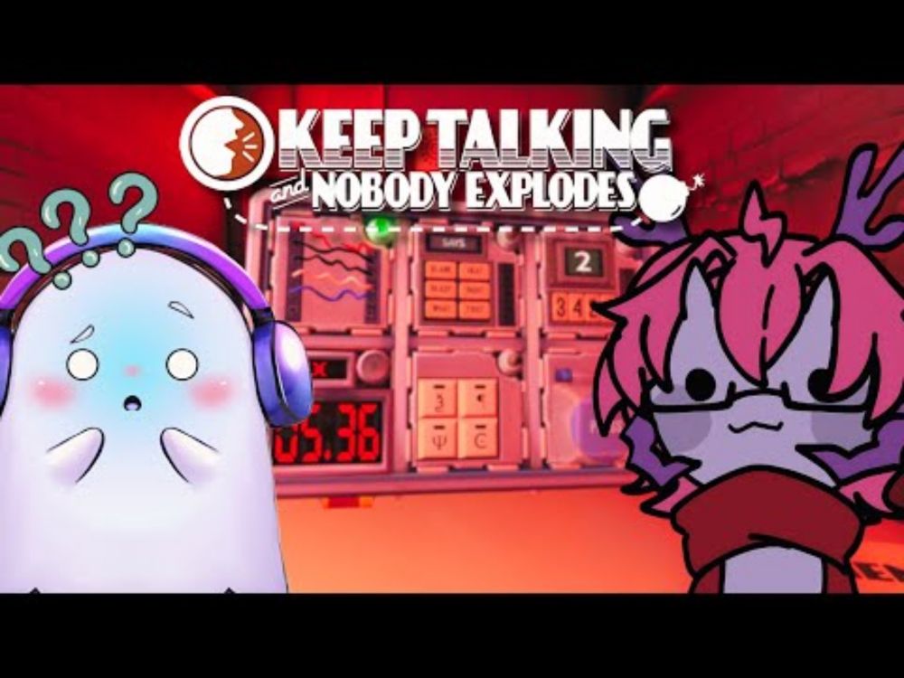 ⟬KEEP TALKING AND NOBODY EXPLODES⟭ - Um daltônico e um disléxico vs bombas