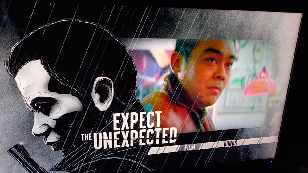 Menu du blu-ray Spectrum Film du film "Expect The Unexpected"