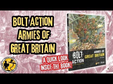 Warlord Games | Bolt Action V3 | Armies of Great Britain | Quick Review