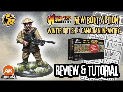 Warlord Games | Bolt Action V3 | British & Canadian Winter Infantry | Tutorial