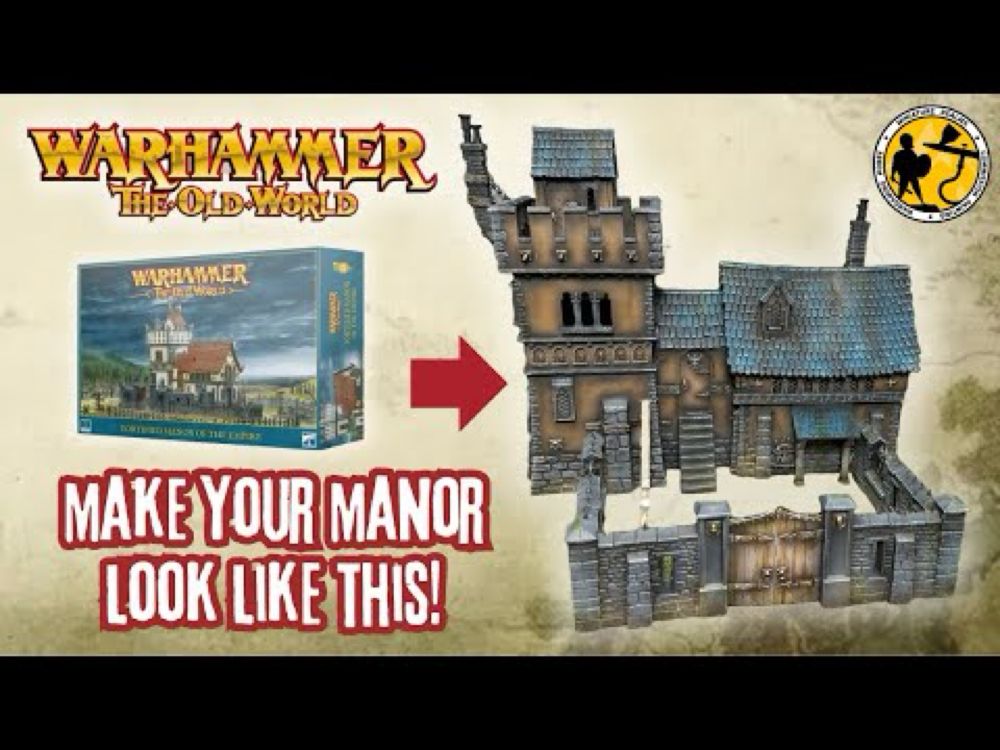 Warhammer: The Old World | How To Paint The Fortified Manor | Tutorial