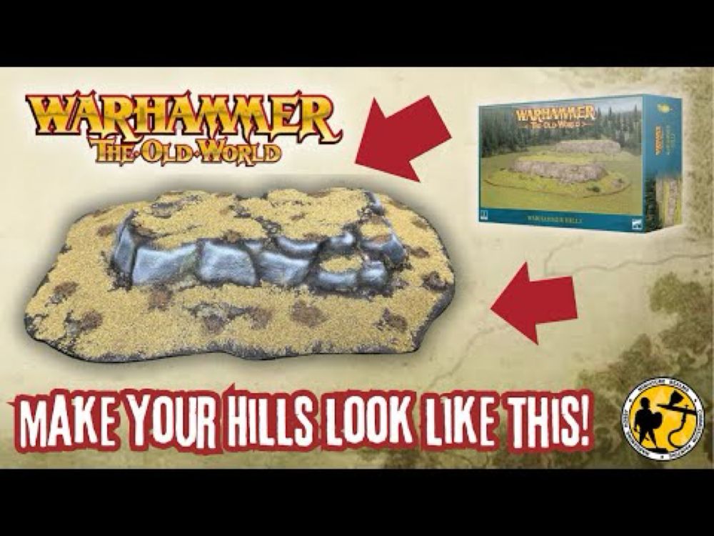 Warhammer: The Old World | How To Paint Your Hills | Quick & Easy Tutorial