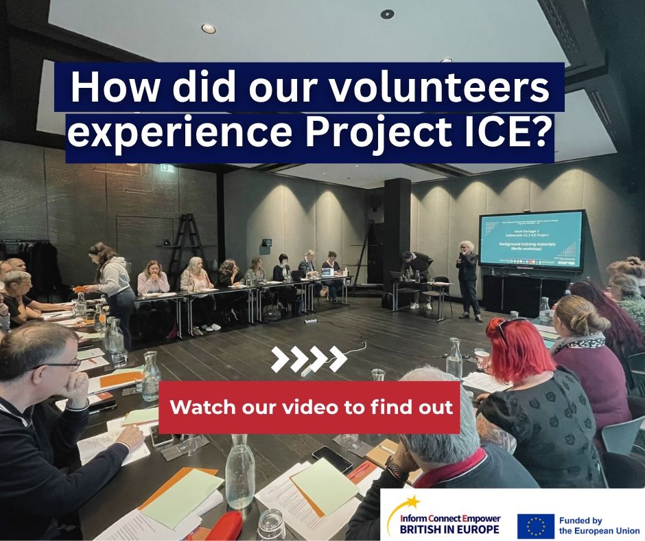 Picture shows a group of volunteers at a training event on the EU Charter and WA in Berlin, October 2024