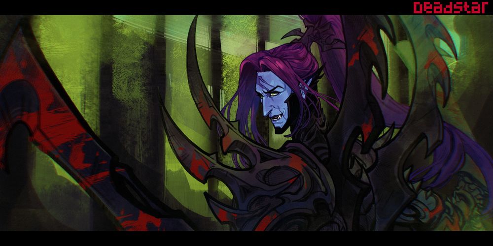 warhammer 40k dark space elf eldar oc syraeth draihari nhera au drukhari aeldari incubus blood 