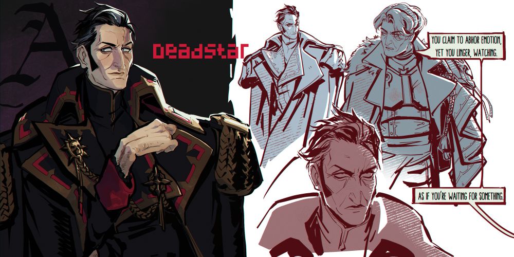 warhammer 40k rogue trader saren von aurastor calix von fellner fanart deadstar
