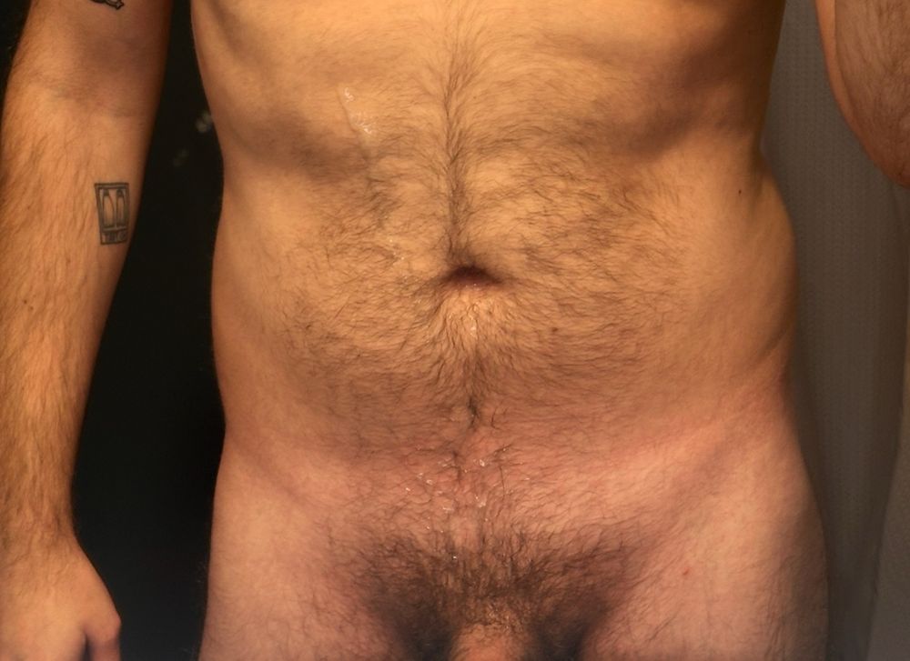 sexually suggestive mirror photo of my torso 