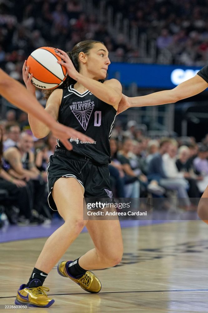 Carla Leite of the Golden State Valkyries. Photo by Andreea Cardani 