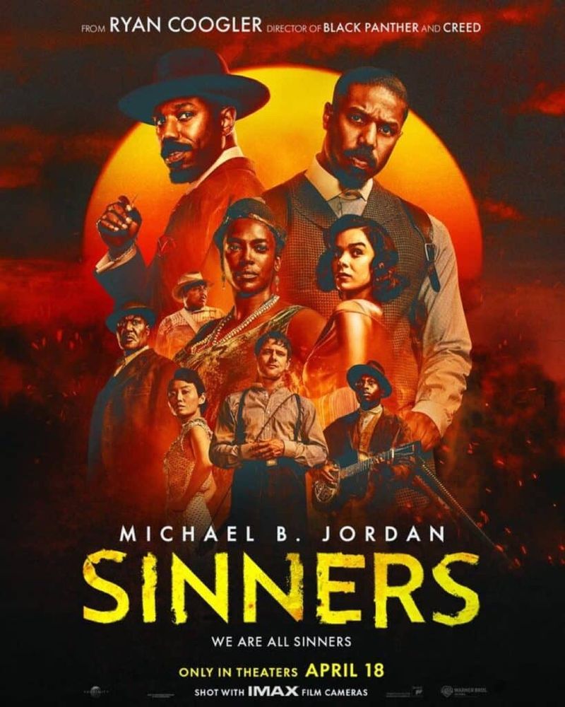 the poster for the movie Sinners