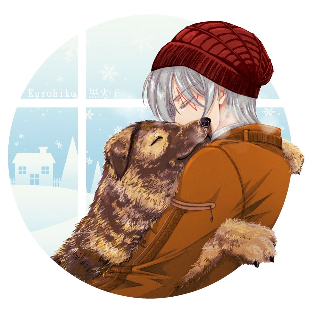 Fulgur Ovid with best boy Doggo