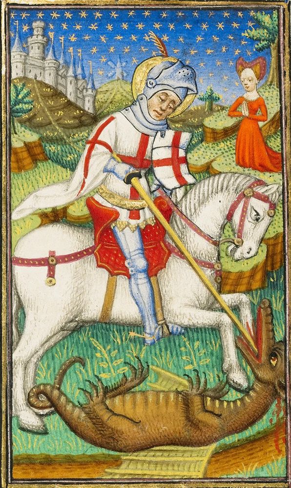 St George and the dragon