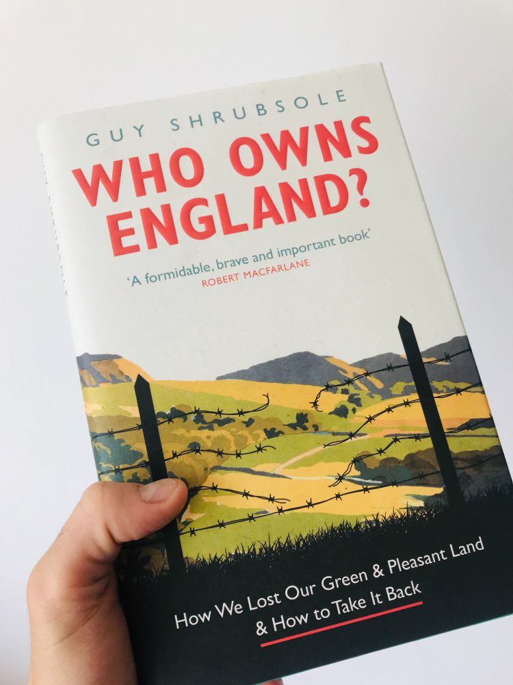 Cover of my book Who Owns England? (2019)