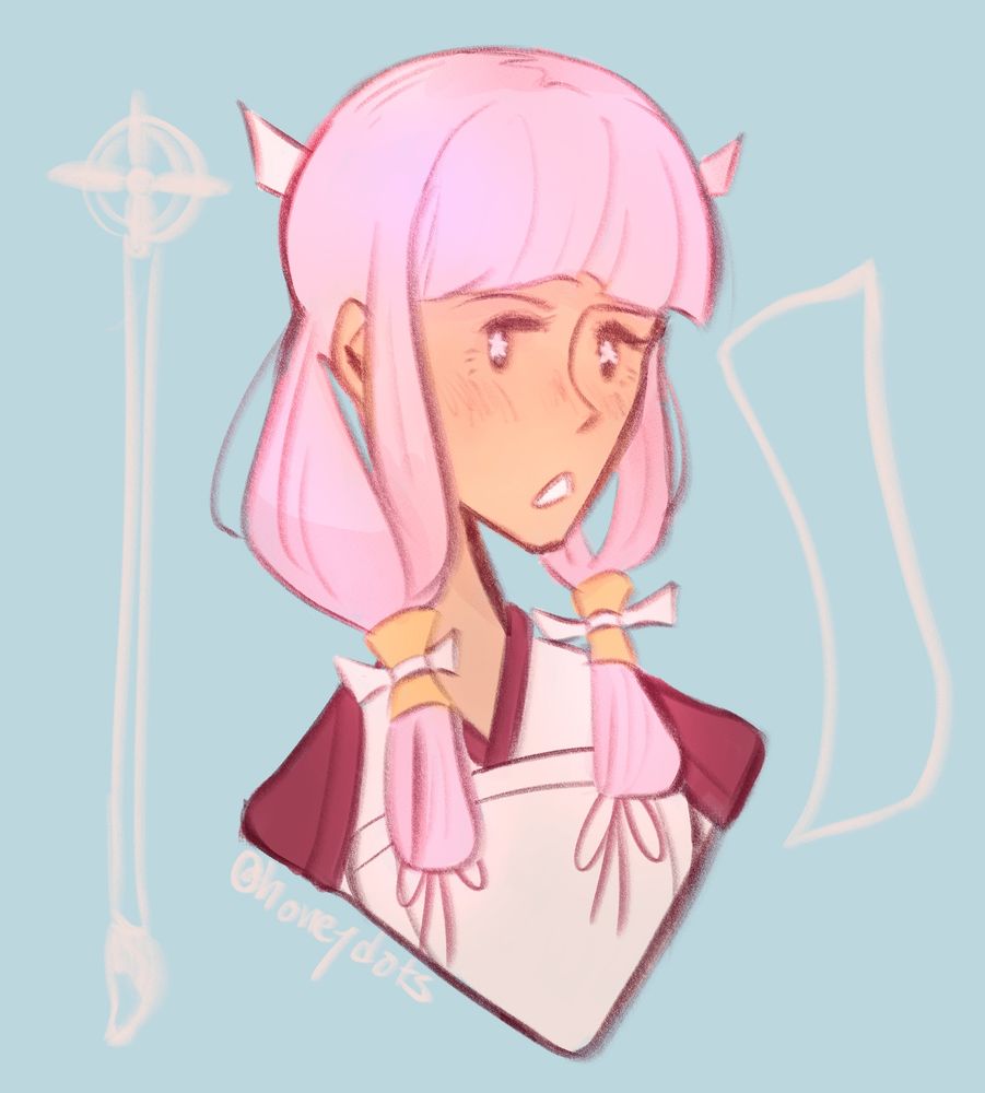 bust of mitama from fire emblem fates