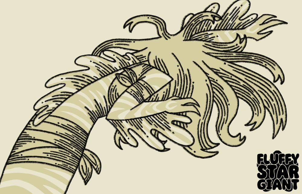 a refined sketch of a mermaid for mermay 2025 day 5 prompt drama. they're lying dramatically on the floor face down with their hair splayed out, their arm is tucked into their side.