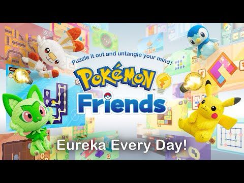 Puzzles, Plush, and Pokémon Await in Pokémon Friends! 💡