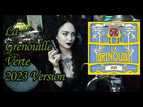 Goth Girl Drinks La Grenouille Verte (2023) | Absinthe Review