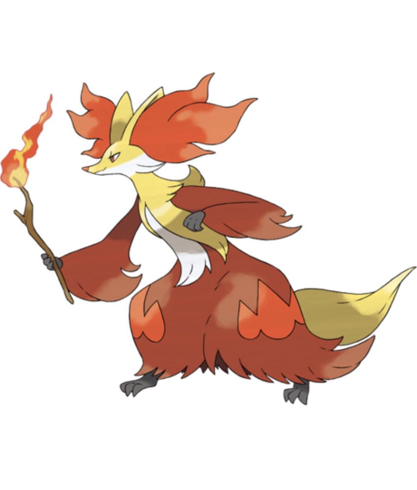 Picture of the Pokémon Delphox
