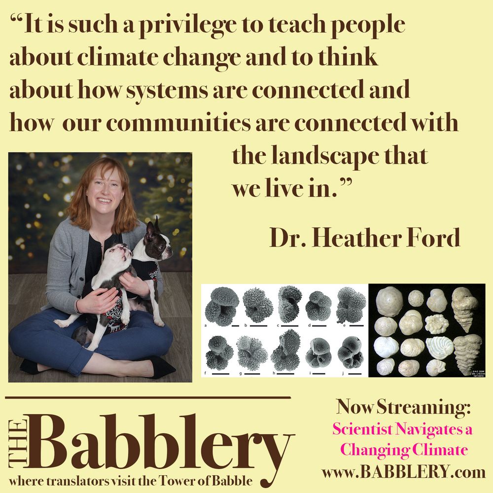It is such a privilege to teach people about climate change and to think about how systems are connected and how  our communities are connected with the landscape that we live in.
