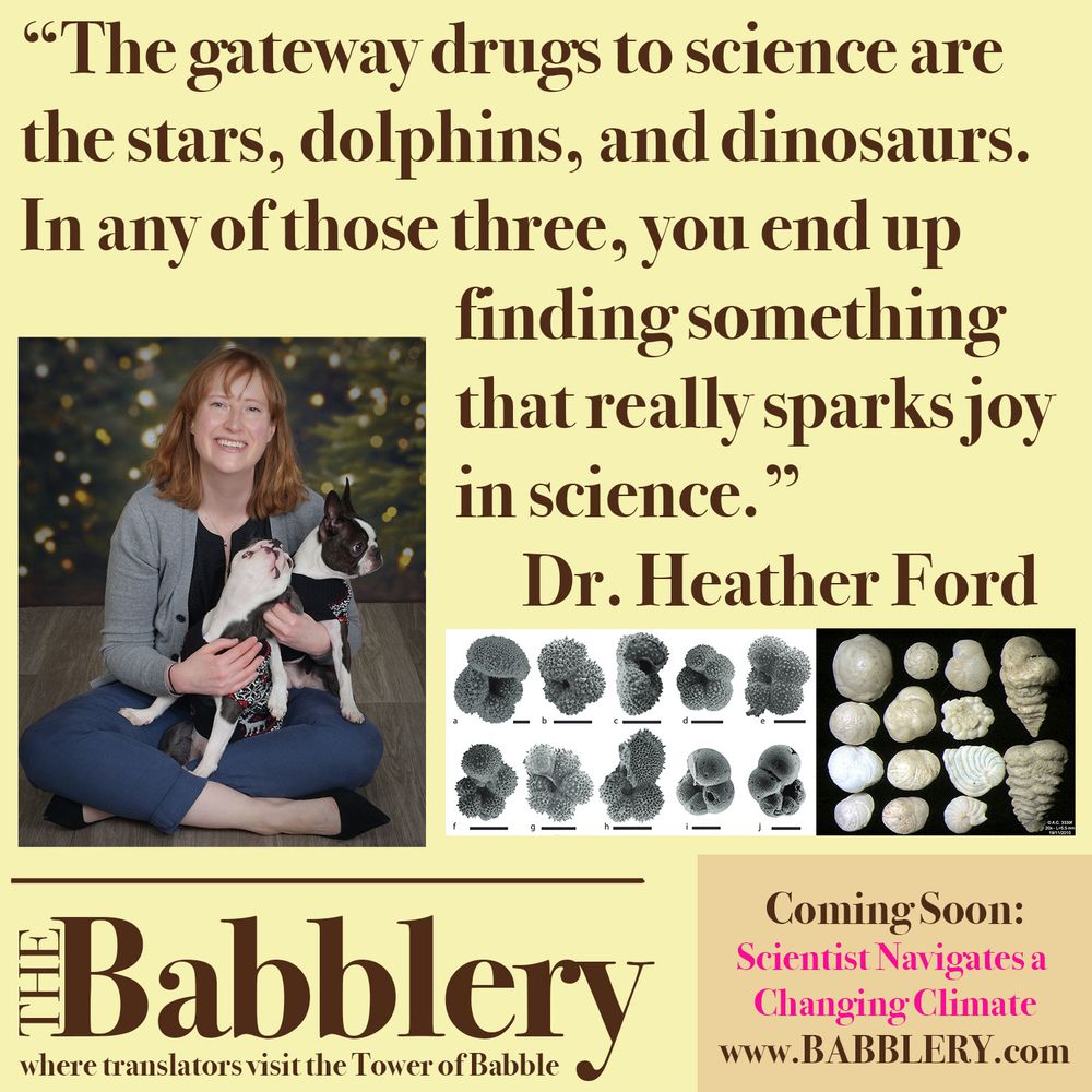 The gateway drugs to science are the stars, dolphins, and dinosaurs. In any of those three, you end up finding something that really sparks joy in science.