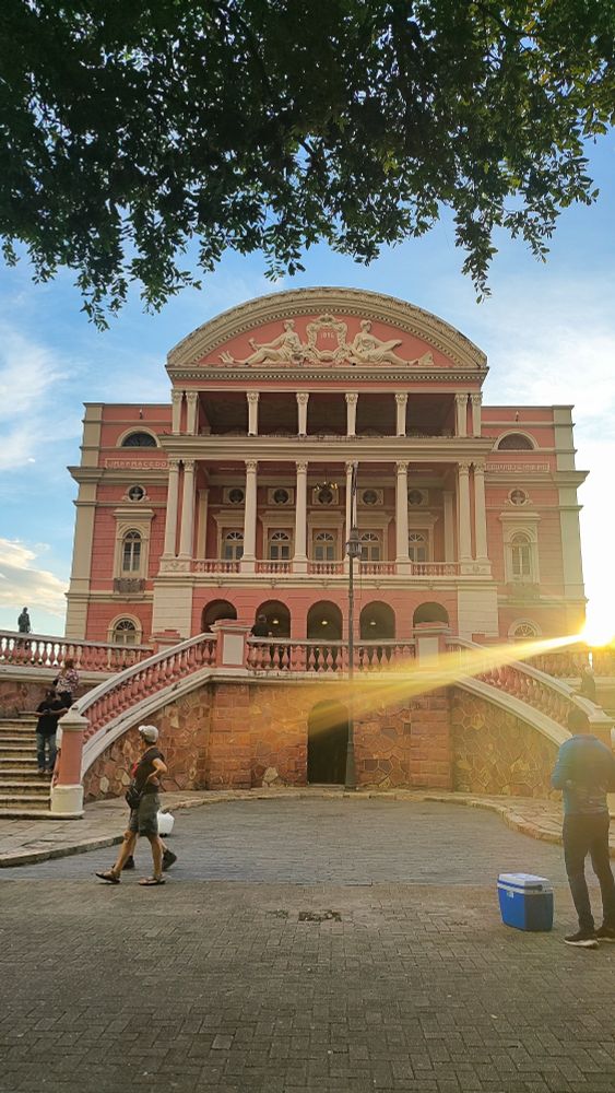 Foto do Teatro Amazonas