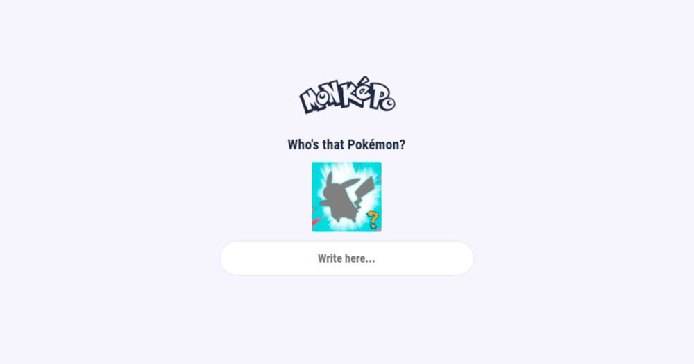 Who is this Pokemon? | Monképo