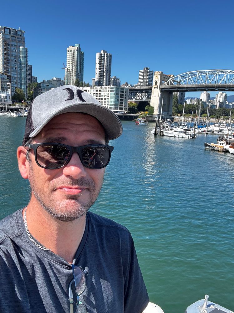 Me - with Vancouver in the background