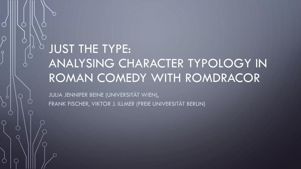 First slide from our presentation.