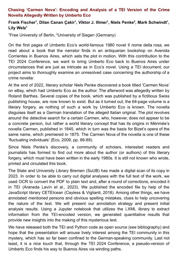 Abstract of our paper.