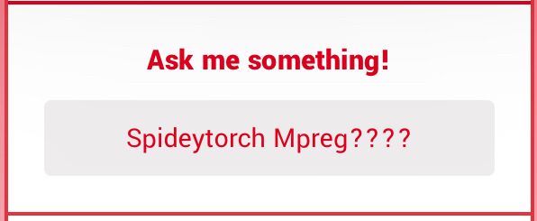 Spideytorch Mpreg????