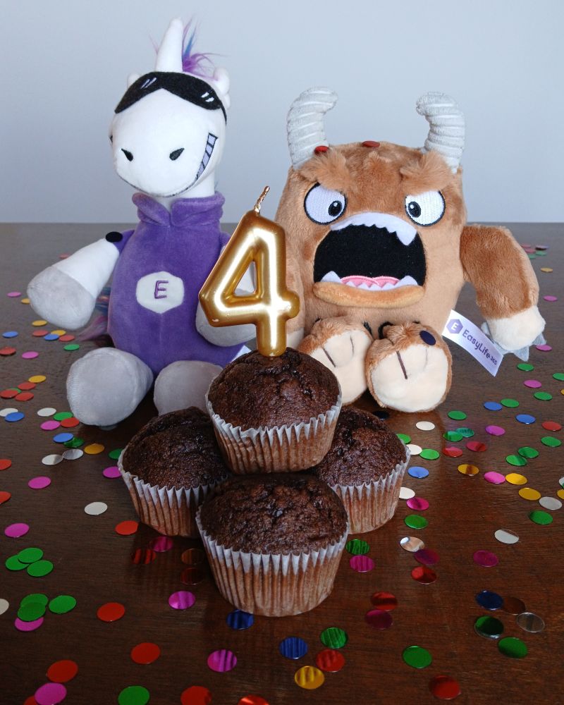 Happy fourth birthday to EasyLife 365!