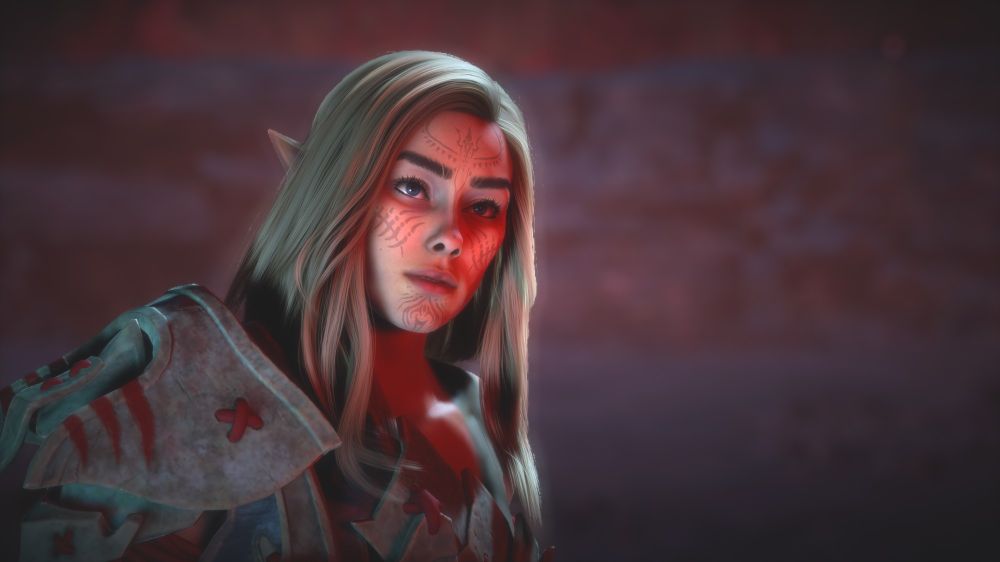 Sabrina Thorne aka Rook my cute lil Grey Warden mage