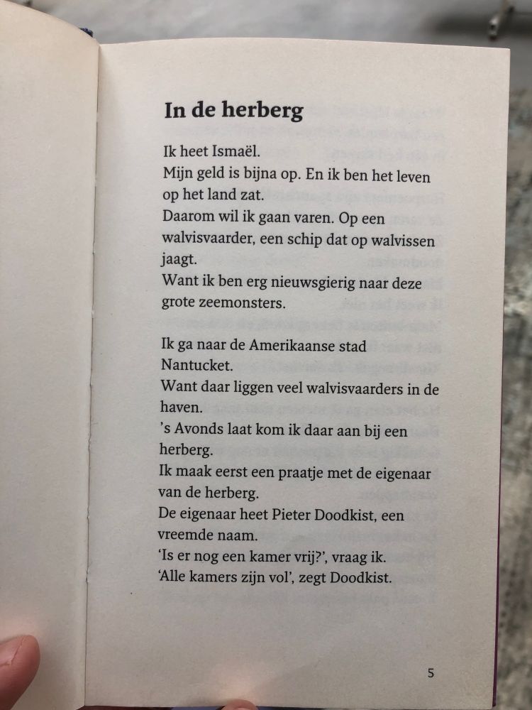 First page of the book