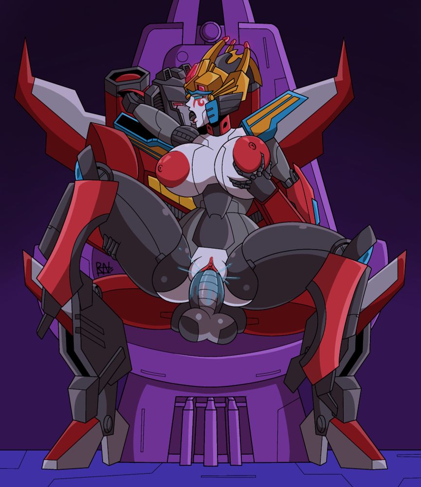 Starscream and Windblade: Coronation day My part of an art trade with @star...