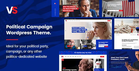 VoteStart – Political Campaign Theme