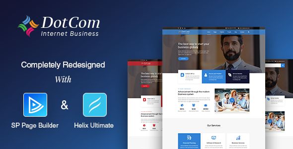 DotCom – Responsive Joomla Corporate Template