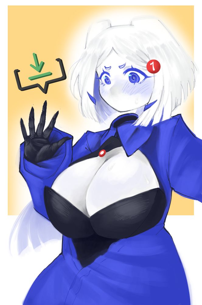 A gijinka/humanization of the Discord app