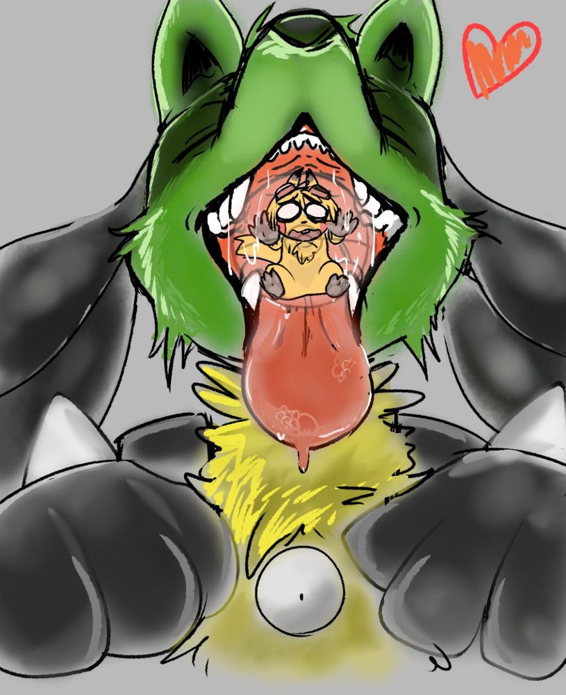 Lukotario (Kota as a lucario) with a pokeball in his mouth that happens to have a trapped Sparky inside 