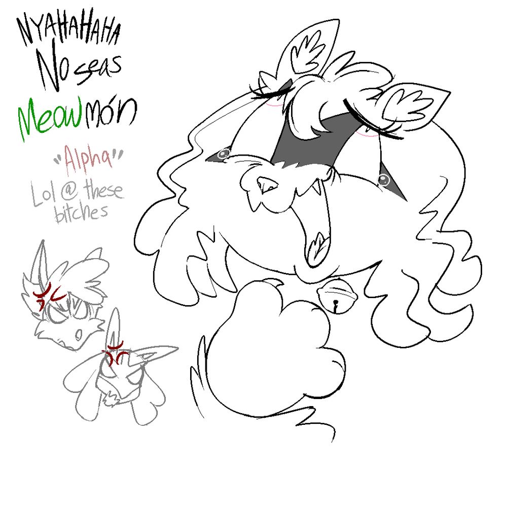Artemesia making inflammatory comments within earshot of a certain Lucario and Delphox, who don’t seem to appreciate what she’s insinuating. 