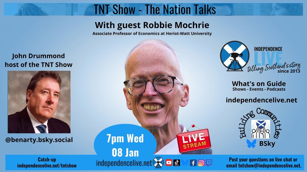 Promo of TNT Show Ep 188 with guest Robbie Mochrie