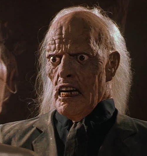 photo of a rapidly aged dingus from the last crusade who drank from the wrong holy grail and aged 1000 years in 30 seconds