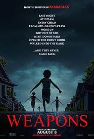 Poster of the horror movie Weapons.