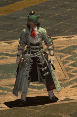 Low rez image of Koana- a green haired hhetsarro.