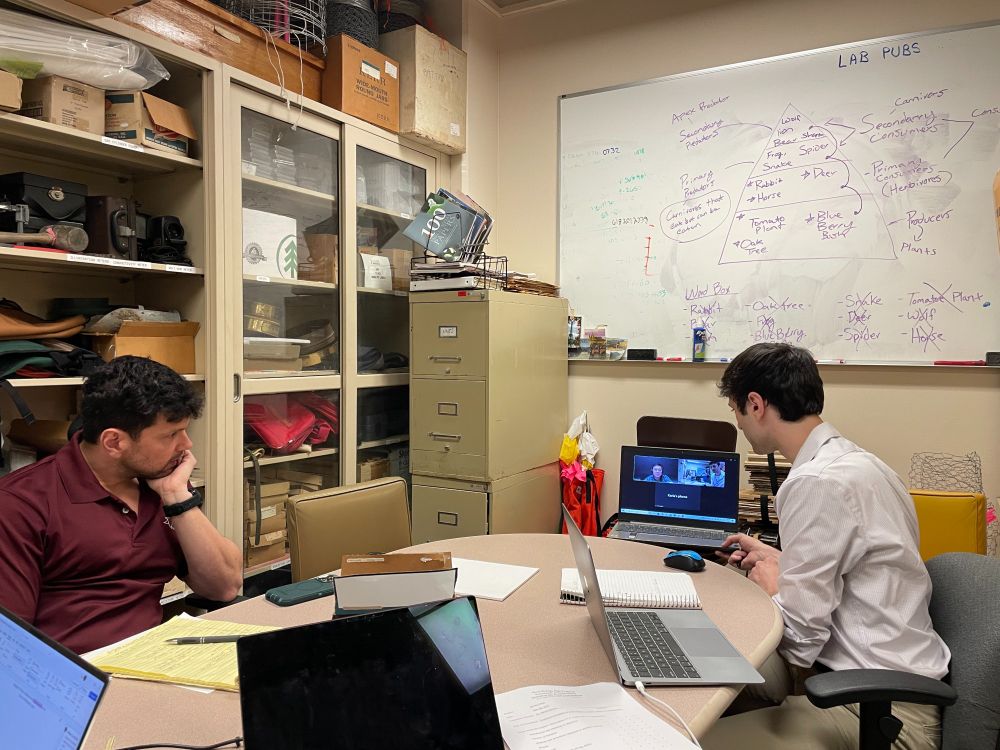 Bryan foster in his dissertation defense.