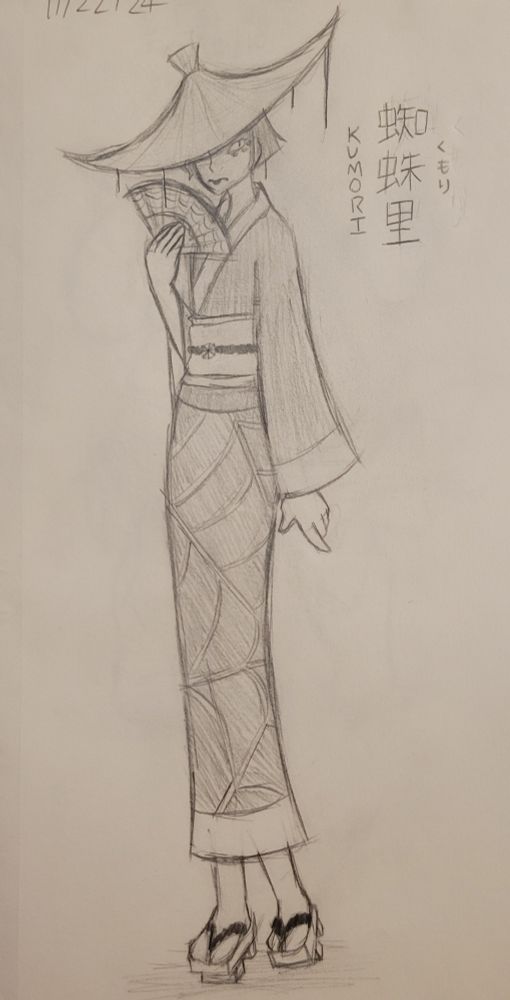 final sketch of kumori.