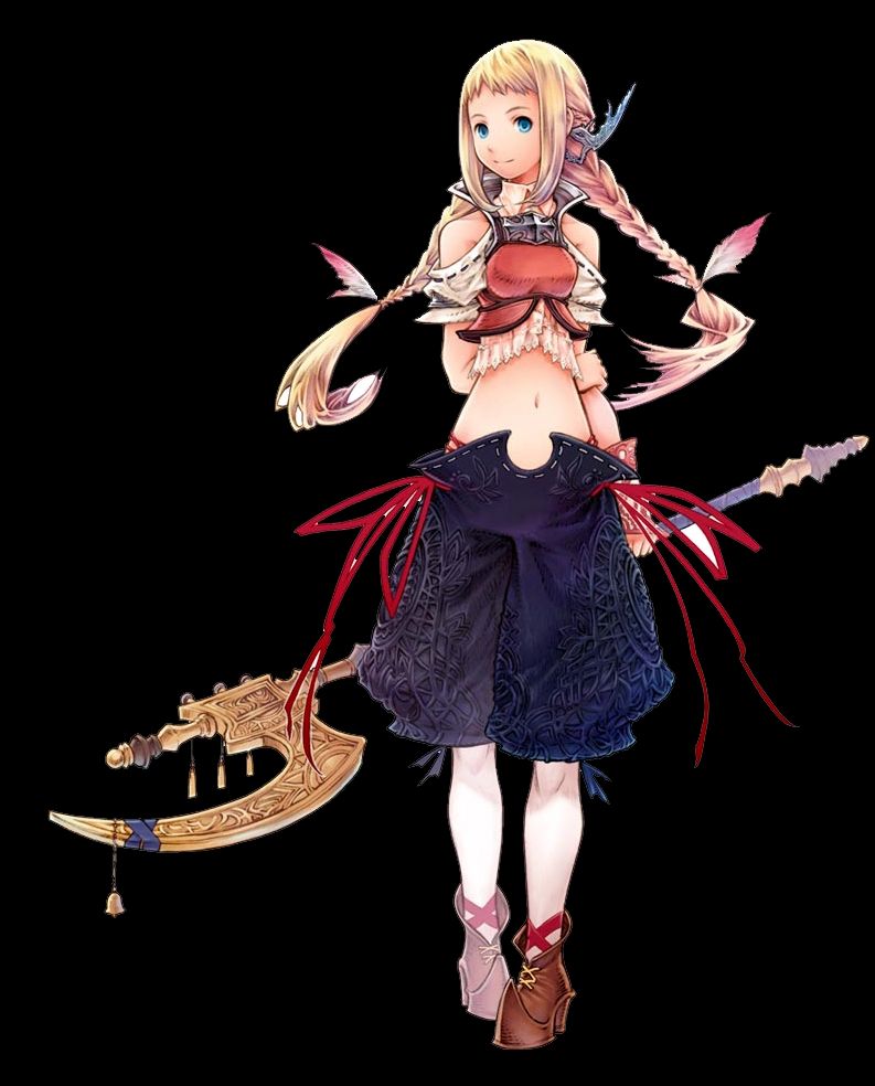 Character art of Penelo in Final Fantasy Tactics A2.