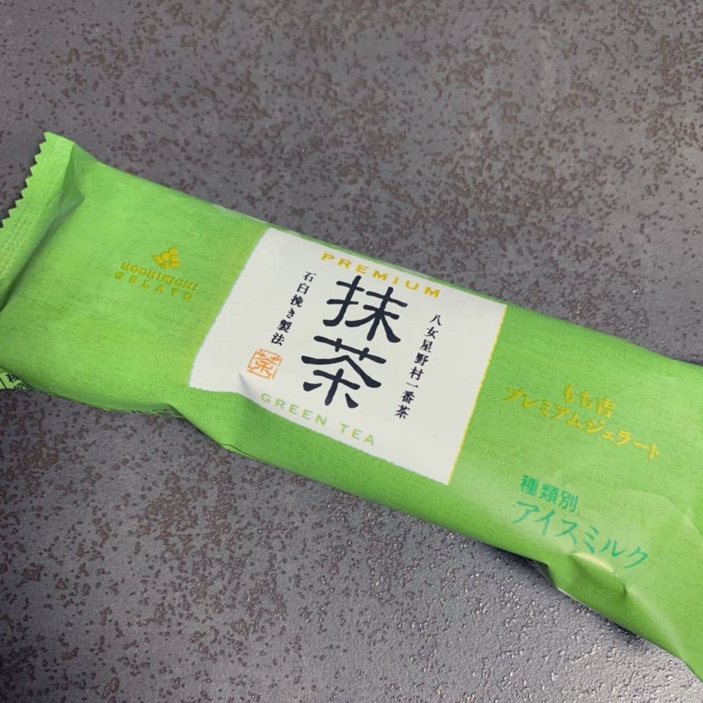 もち吉プレミアムジェラート抹茶味