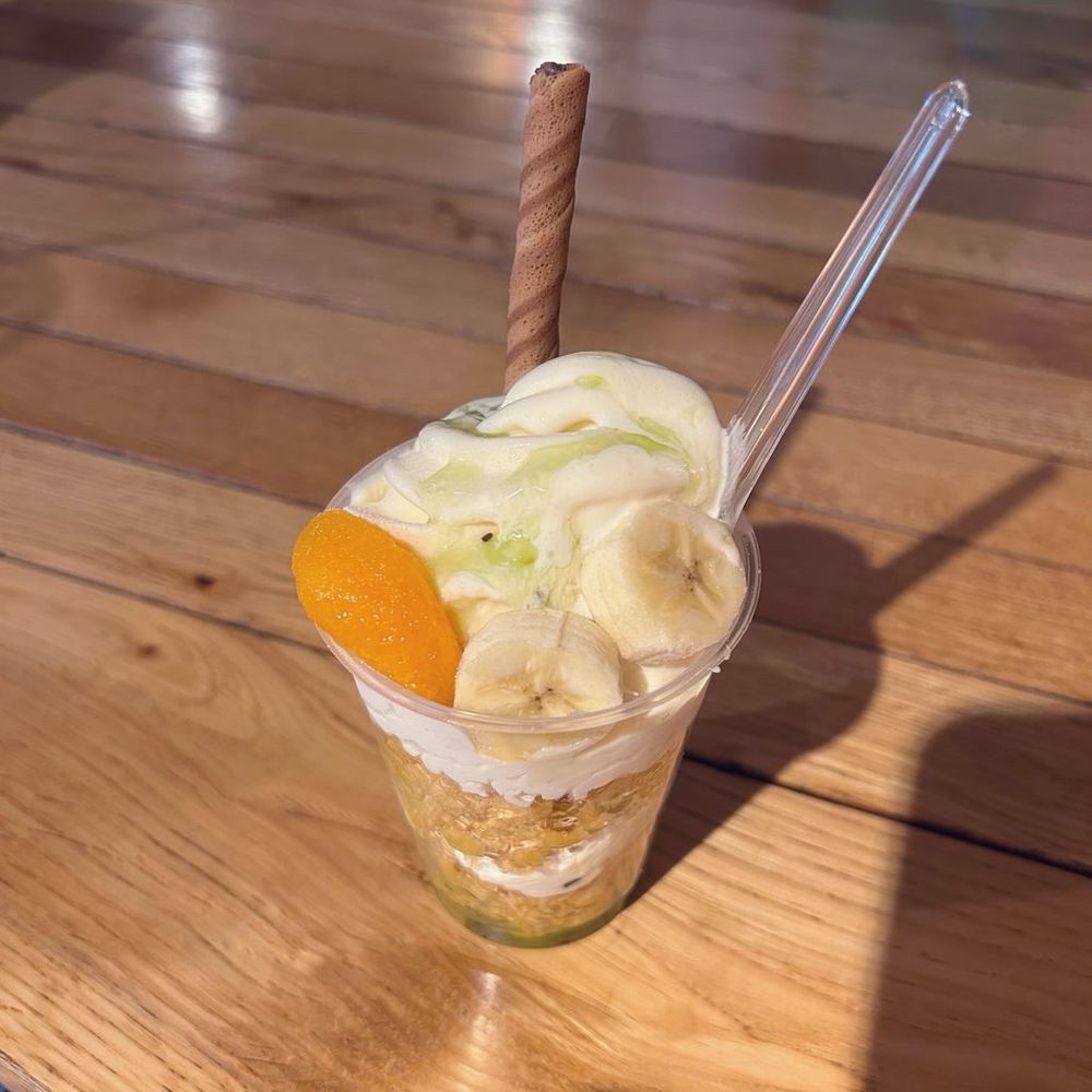 ミニバナナパフェ